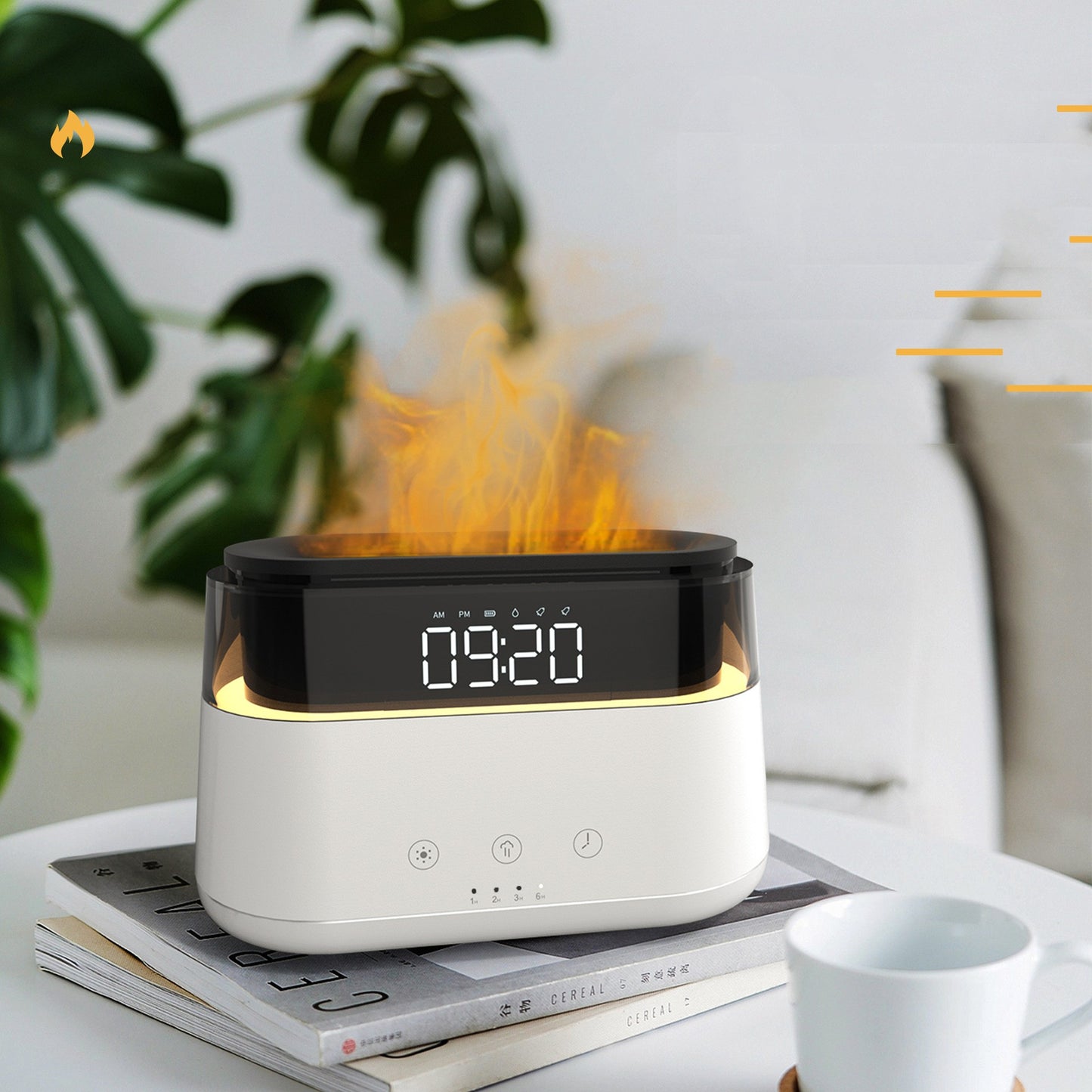 Smart Flame Humidifier & Fragrance Diffuser