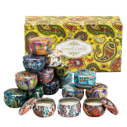 Dried Flower Soy Candle Gift Set