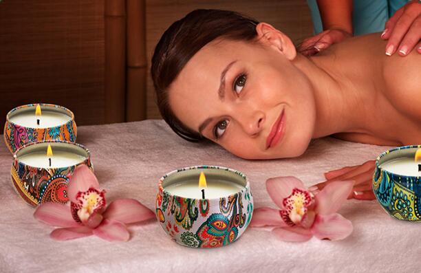 Dried Flower Soy Candle Gift Set