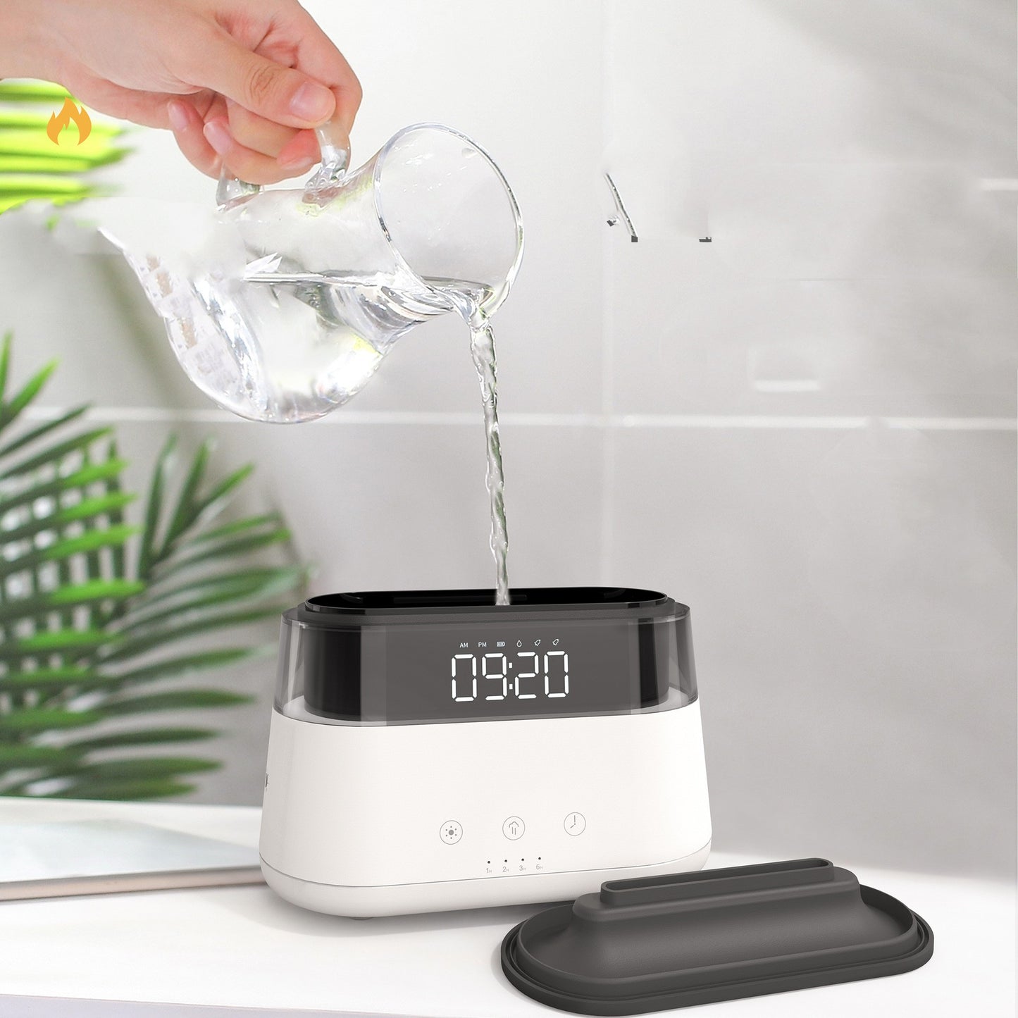 Smart Flame Humidifier & Fragrance Diffuser